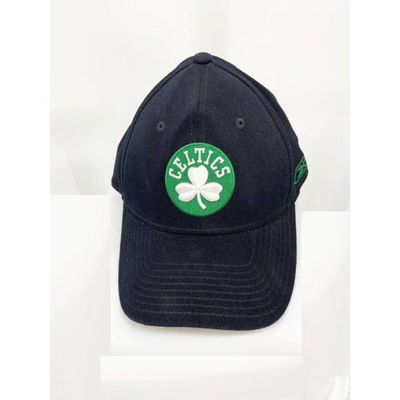 Boston Celtics Select Series Reeboks Black Basketball Cap Size Youth L-XL Unused - Picture 1 of 5